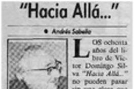Hacia allá