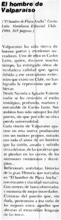 El hombre de Valparaíso