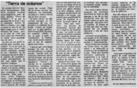 Tierra de Océanos
