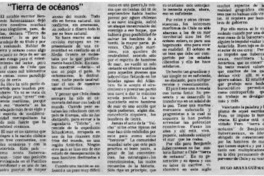 Tierra de Océanos