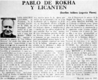 Pablo de Rokha y Licantén