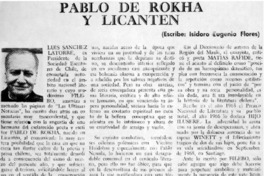 Pablo de Rokha y Licantén