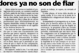 Los narradores ya no son de fiar