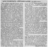 Una aventura llamada Chile (Poemas)