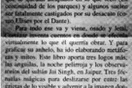 Prosa del observatorio.