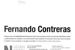 Fernando Contreras : [entrevistas]