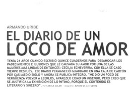 El diario de un loco amor