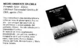 Medio ambiente en Chile