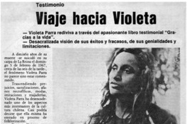 Viaje hacia Violeta