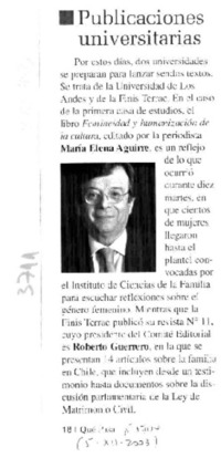 Publicaciones universitarias.