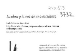 La obra y la voz de una escultora