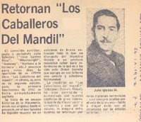 Retornan "Los Caballeros Del Mandil".
