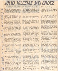 Julio Iglesias Meléndez