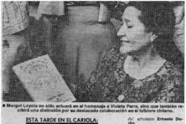 In memorian Violeta Parra.