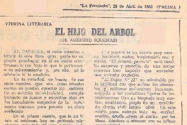 El hijo del árbol