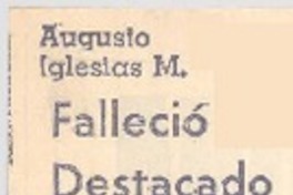 Falleció destacado escritor y periodista.