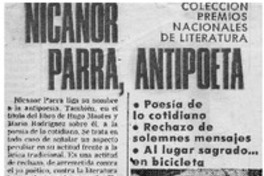 Nydia Caro rindió homenaje a Violeta Parra en N. York.