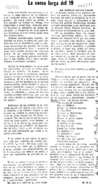 La cueca larga del 19