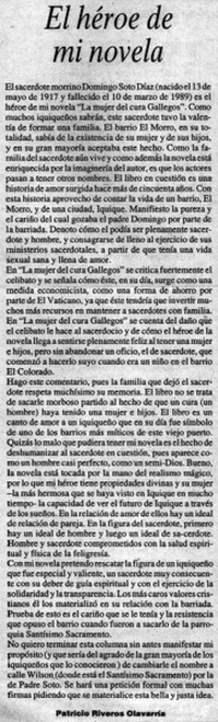 El héroe de mi novela