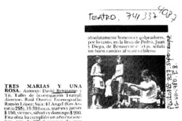 Las Tres Marias y una Rosa