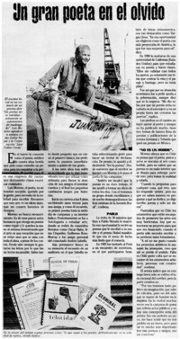 Un gran poeta en el olvido.