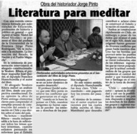 Literatura para meditar.
