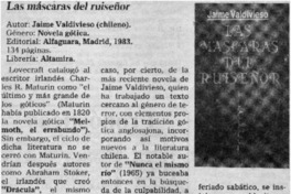 Las máscaras del ruiseñor