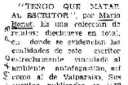 Tengo que matar al escritor