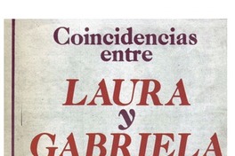 Laura y Gabriela