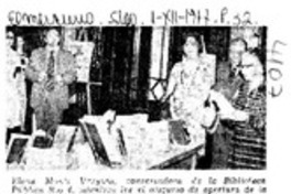 Biblioteca pública exhibe obra de Gabriela Mistral