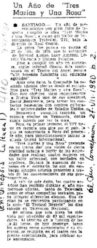 Tres Marías y una Rosa