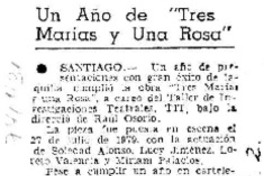 Tres Marías y una Rosa