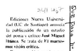 El Marxismo: visión crítica.