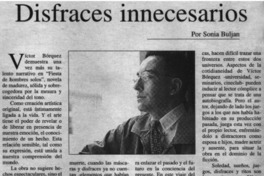 Disfraces innecesarios