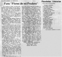 Para "Flores de mi pradera"