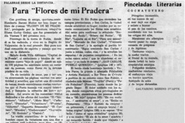 Para "Flores de mi pradera"