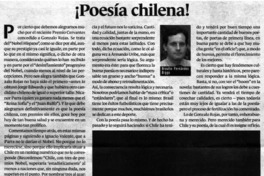 Poesía chilena!