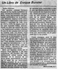 Un libro de Enrique Bunster