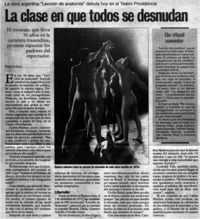 La clase en que todos se desnudan