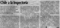 Chile a la inspectoría