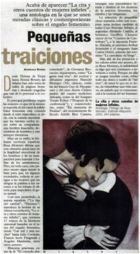 Pequeñas traiciones