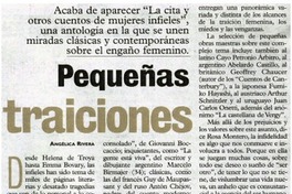 Pequeñas traiciones