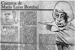 Cuentos de María Luisa Bombal