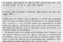 El Estado de Derecho.