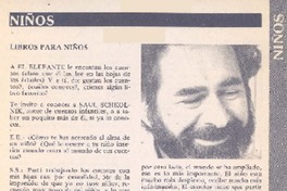 Libros para niños : [entrevistas]