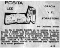 Gracia y el forastero