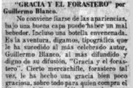 Gracia y el forastero"