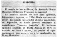 El motín de los artilleros.