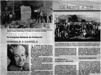 Homenaje a Gabriela.
