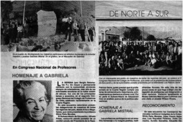 Homenaje a Gabriela.